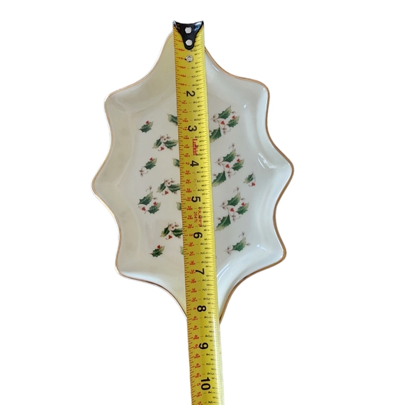 Holly Holiday Vintage Candy Dish - Picture 4 of 5